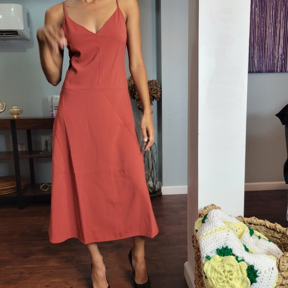 Thakoon Rust Slip Dress - Picture 9 of 16